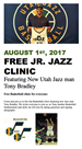 Free Junior Jazz clinic