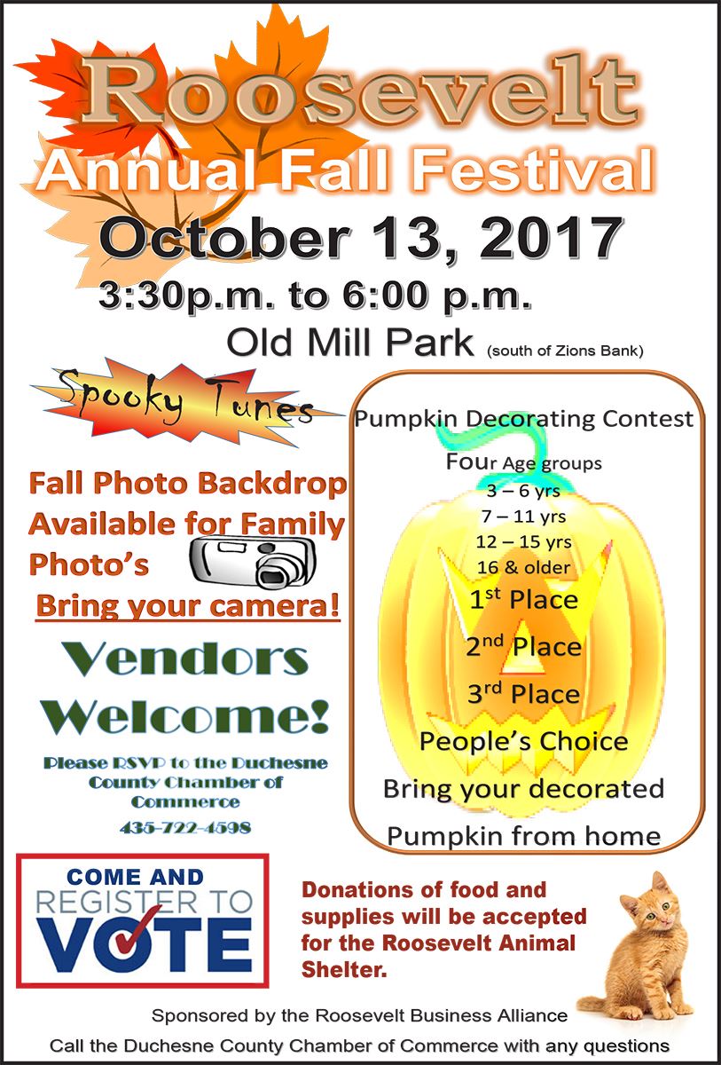 Duchesne Chamber Fall Festival