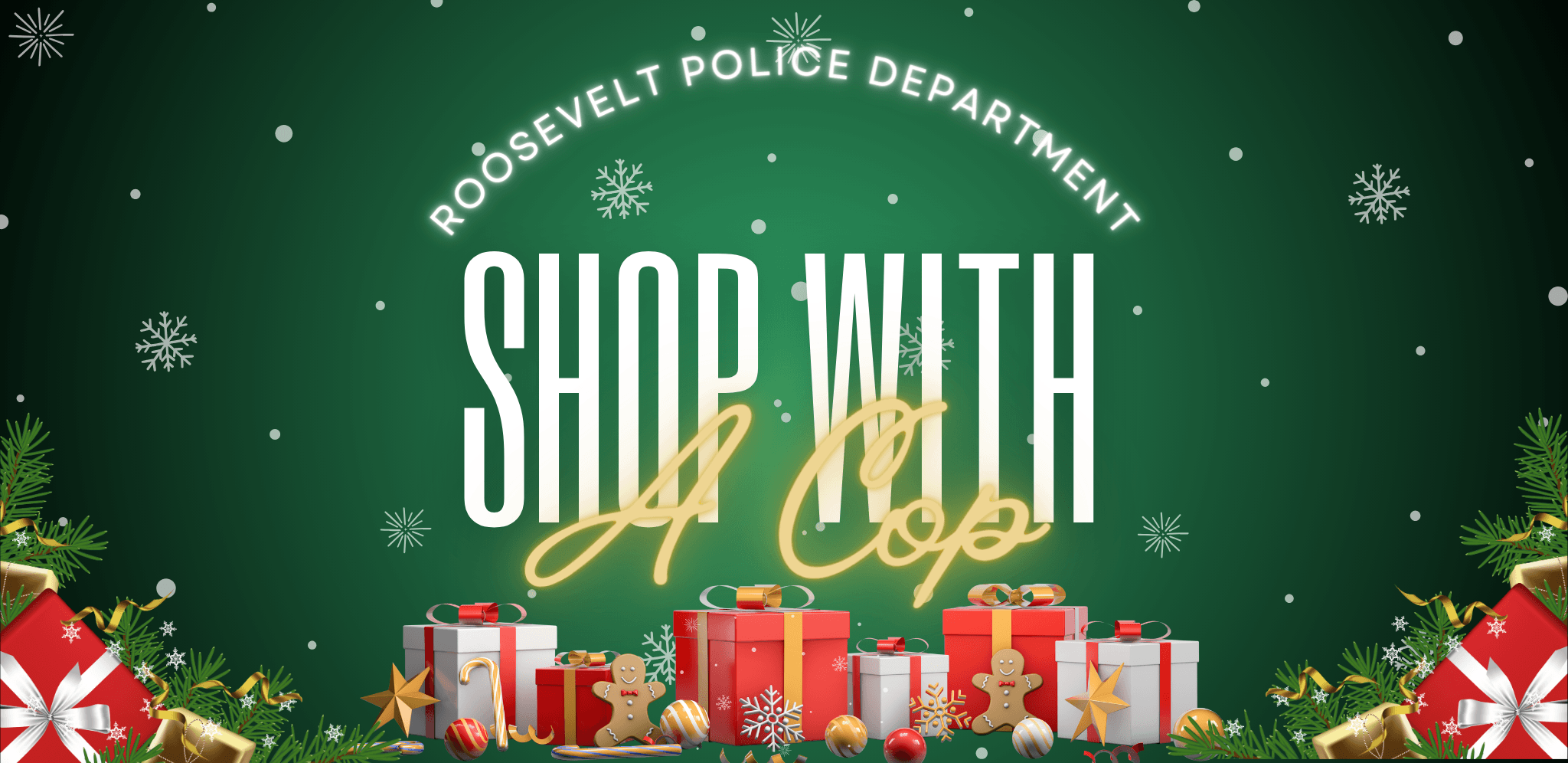 RPD Shop With a Cop 2023 Webpage Banner