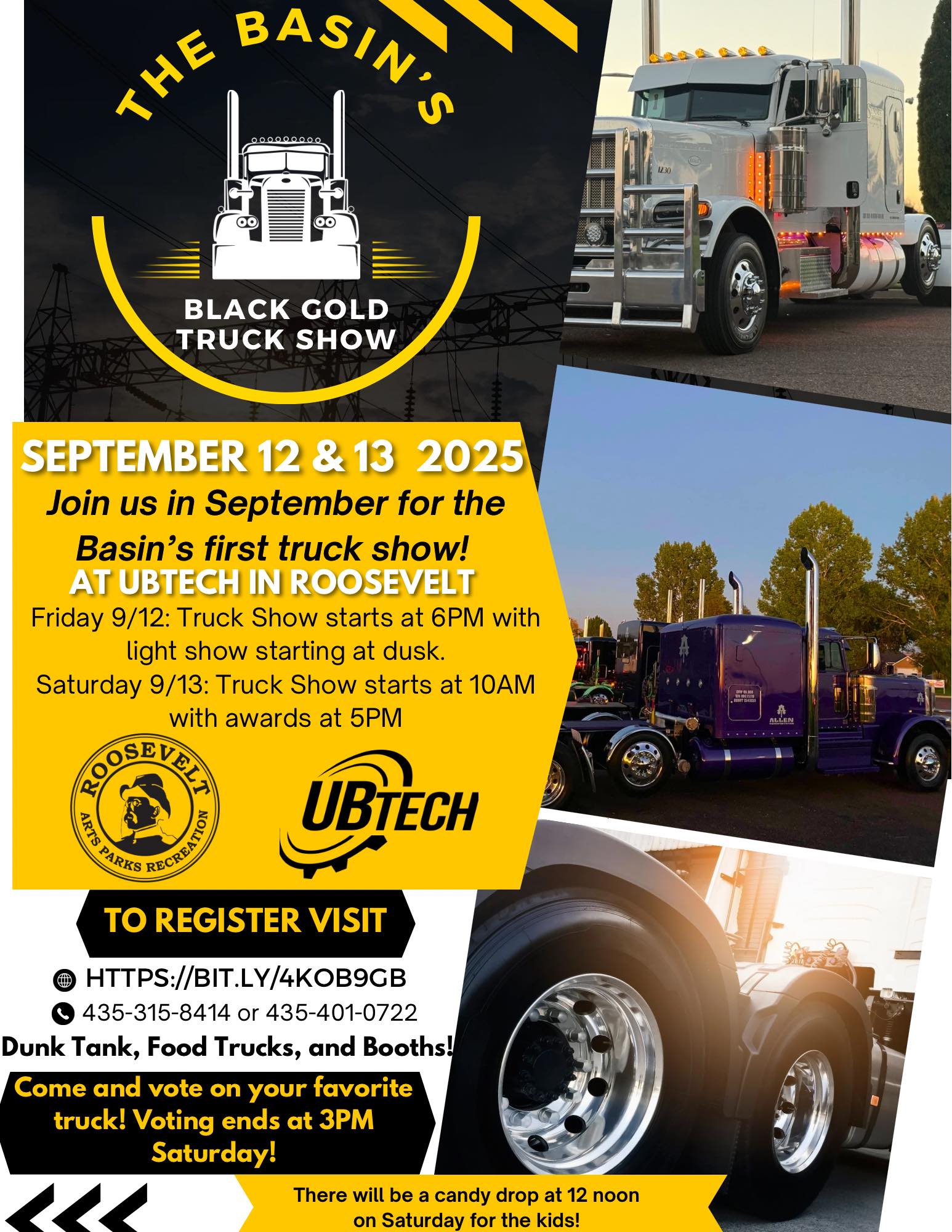 truck show flier